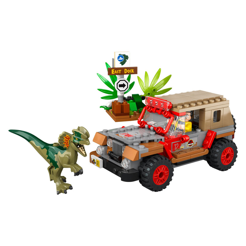 Afbeelding laden in galerijviewer, Lego LEGO Jurassic Park 76958 Dilophosaurus Hinderlaag

