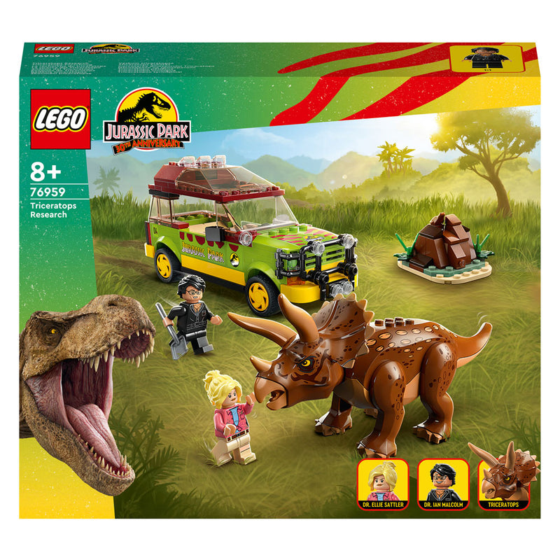 Afbeelding laden in galerijviewer, Lego LEGO Jurassic Park 76959 Triceraptops Onderzoek
