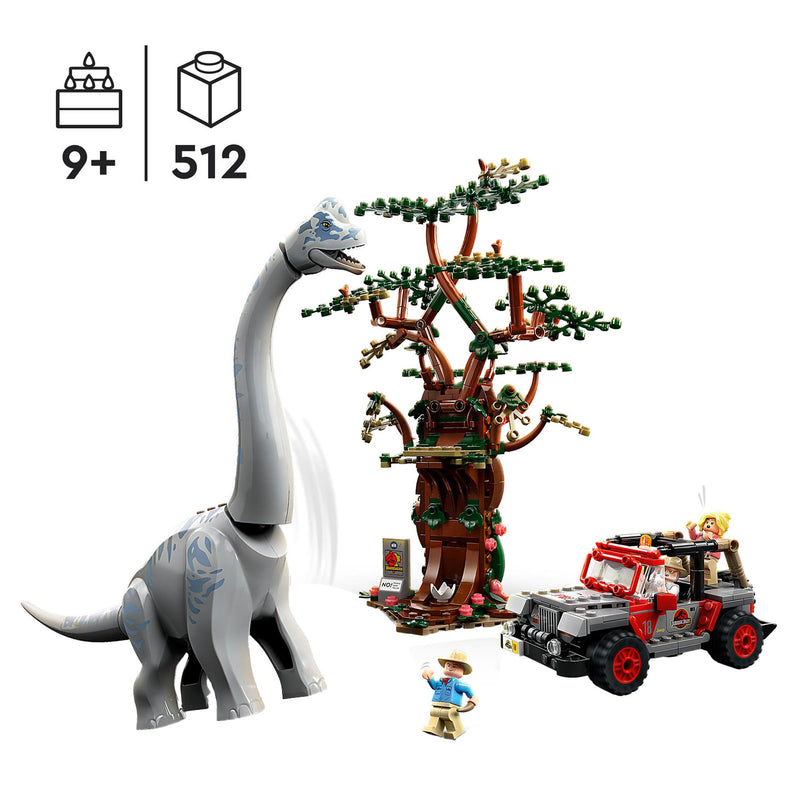 Afbeelding laden in galerijviewer, Lego Jurassic Park 76960 Brachiosaurus Ontdekking
