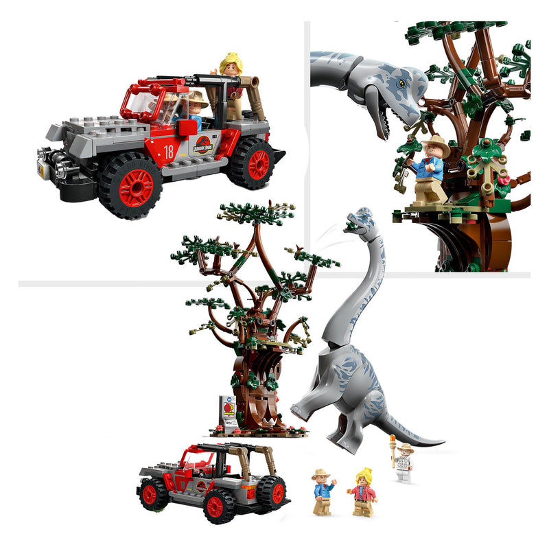 Afbeelding laden in galerijviewer, Lego Jurassic Park 76960 Brachiosaurus Ontdekking
