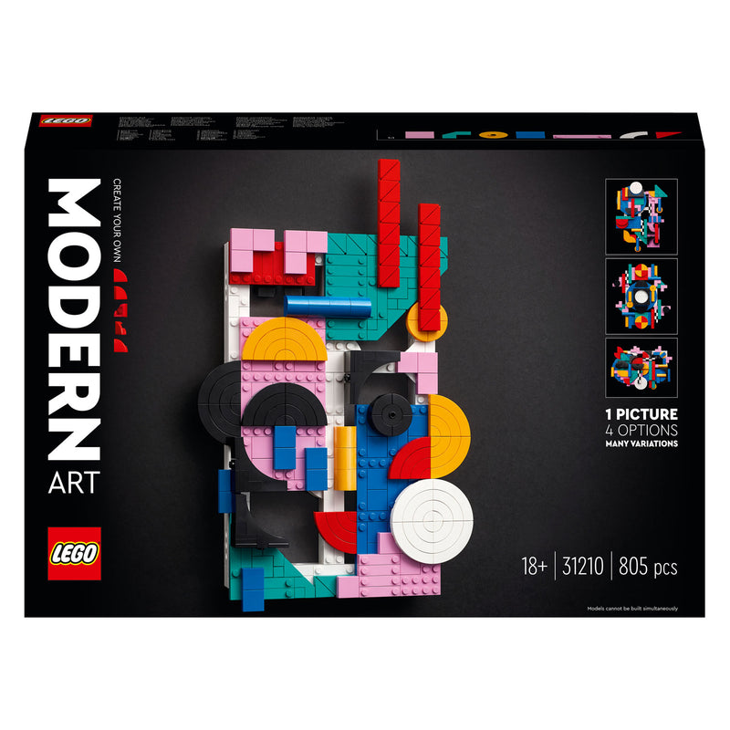 Afbeelding laden in galerijviewer, Lego art 31210 moderne kunst

