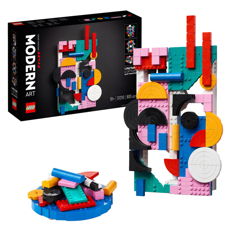 Afbeelding laden in galerijviewer, Lego art 31210 moderne kunst
