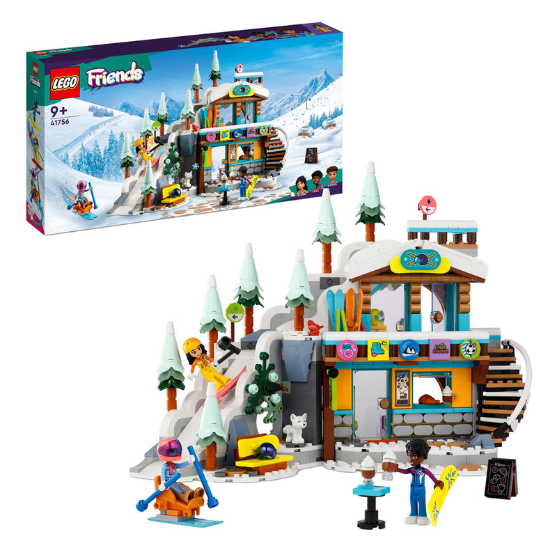 Afbeelding laden in galerijviewer, Lego LEGO Friends 41756 Vakantie Skipiste en Cafe
