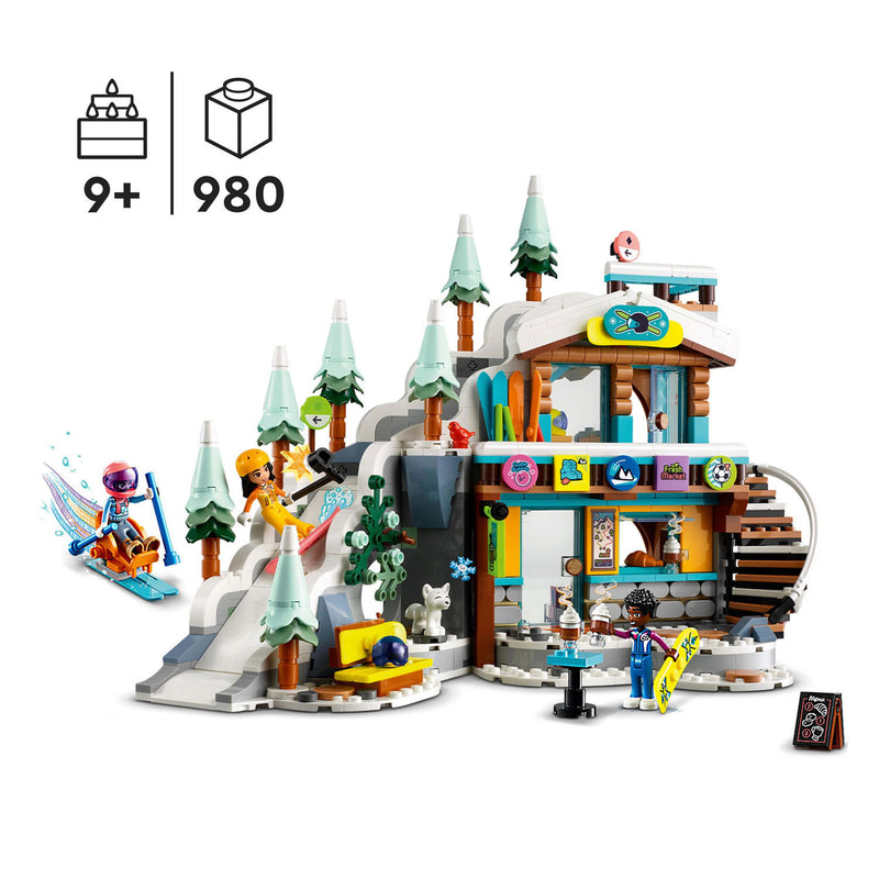 Afbeelding laden in galerijviewer, Lego LEGO Friends 41756 Vakantie Skipiste en Cafe
