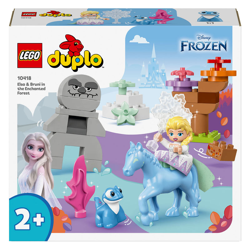 Afbeelding laden in galerijviewer, Lego duplo 10418 elsa en bruni in het betoverde bos
