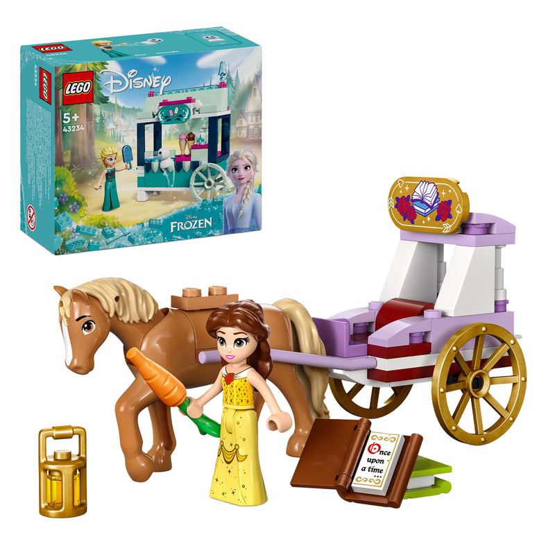 Afbeelding laden in galerijviewer, Lego LEGO Prinses 43233 Belle's Paardenkoets
