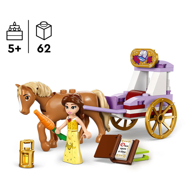 Afbeelding laden in galerijviewer, Lego LEGO Prinses 43233 Belle's Paardenkoets
