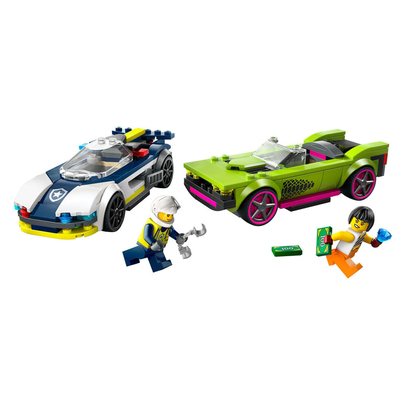 Afbeelding laden in galerijviewer, Lego city 60415 politiewagen en snelle autoachtervolging
