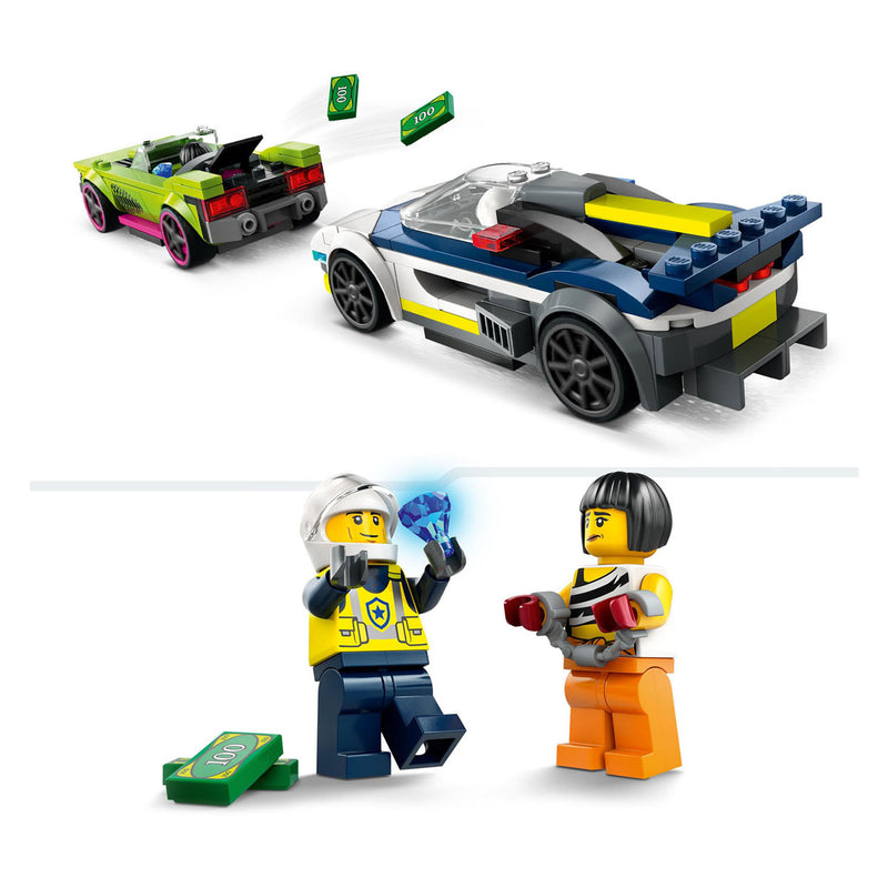 Afbeelding laden in galerijviewer, Lego city 60415 politiewagen en snelle autoachtervolging

