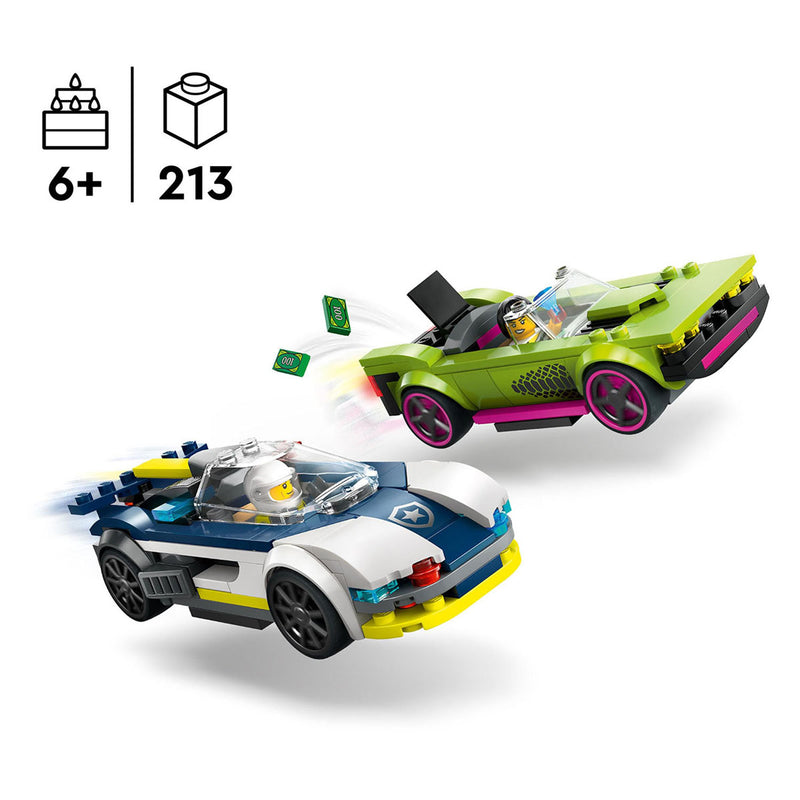 Afbeelding laden in galerijviewer, Lego city 60415 politiewagen en snelle autoachtervolging
