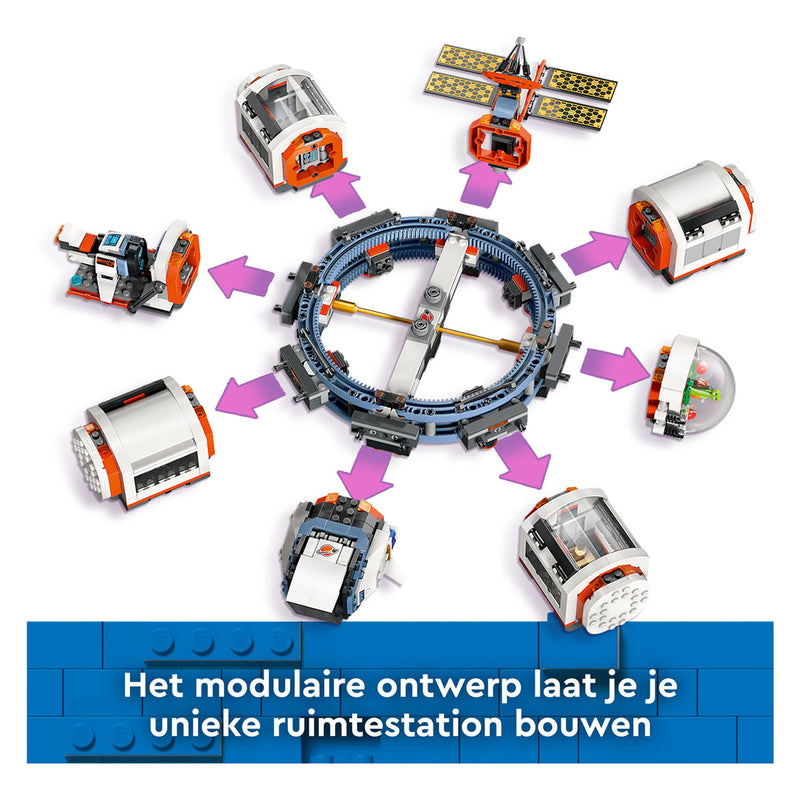 Afbeelding laden in galerijviewer, Lego city 60433 modulair ruimtestation
