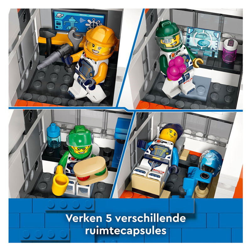 Afbeelding laden in galerijviewer, Lego city 60433 modulair ruimtestation
