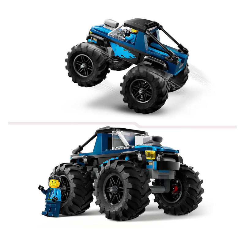Afbeelding laden in galerijviewer, Lego city 60402 blauwe monstertruck
