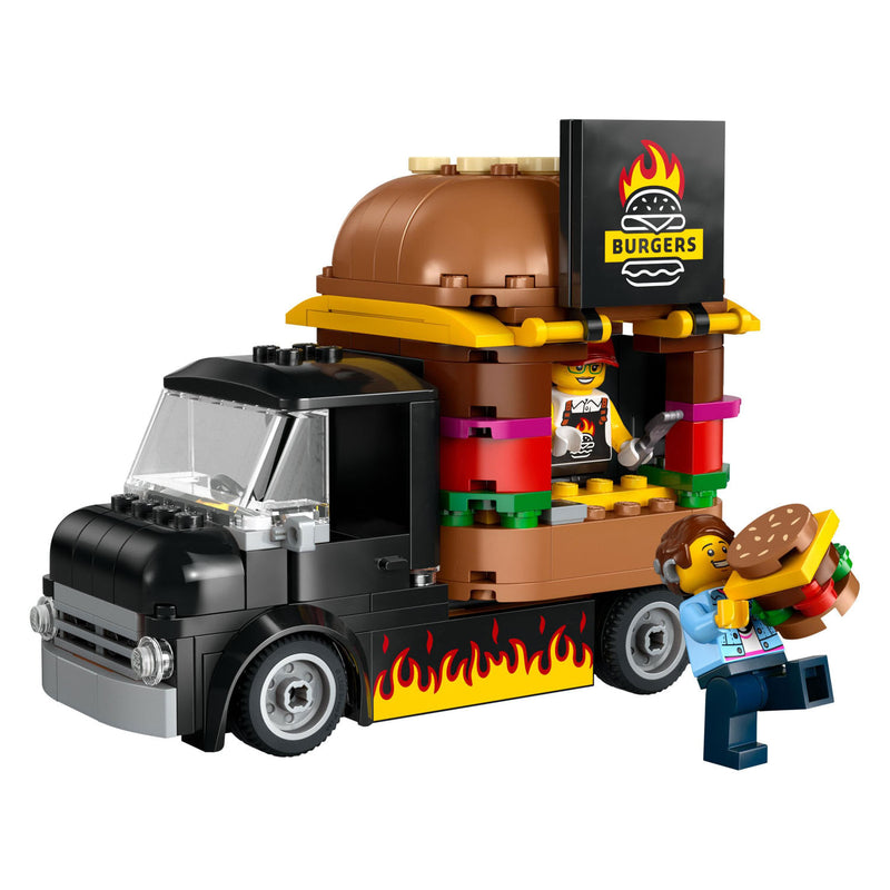 Afbeelding laden in galerijviewer, Lego city 60404 hamburgertruck
