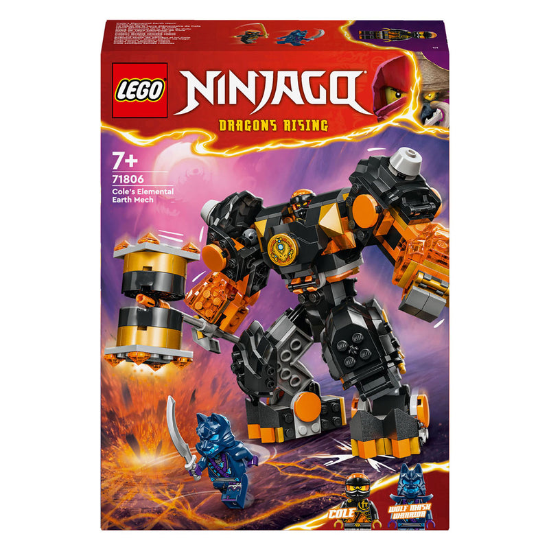 Afbeelding laden in galerijviewer, Lego LEGO Ninjago 71806 Coles Elementaire Aardemecha
