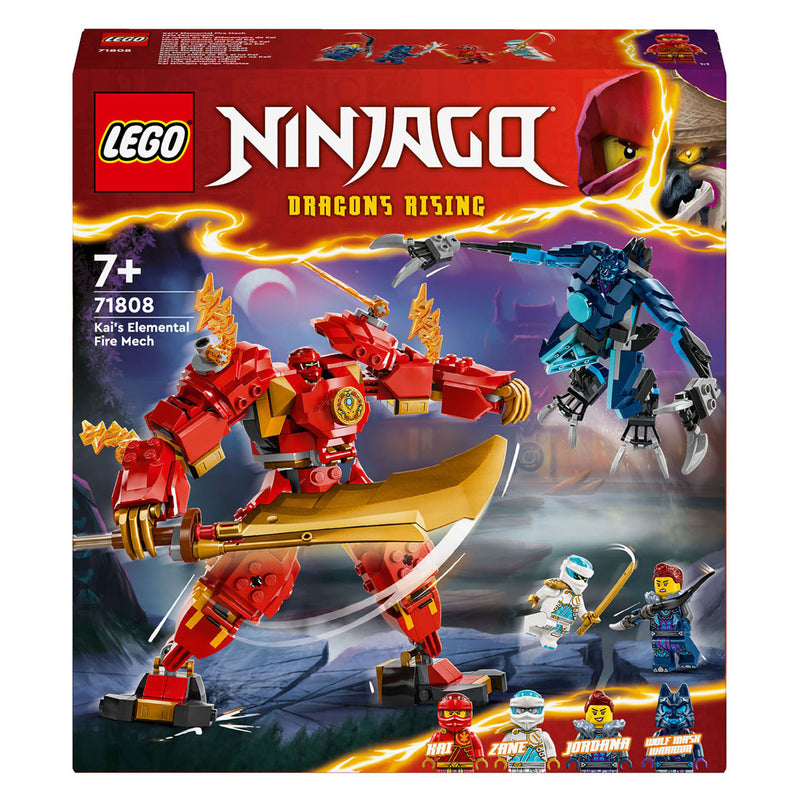 Afbeelding laden in galerijviewer, Lego ninjago 71808 kais elementaire vuurmecha
