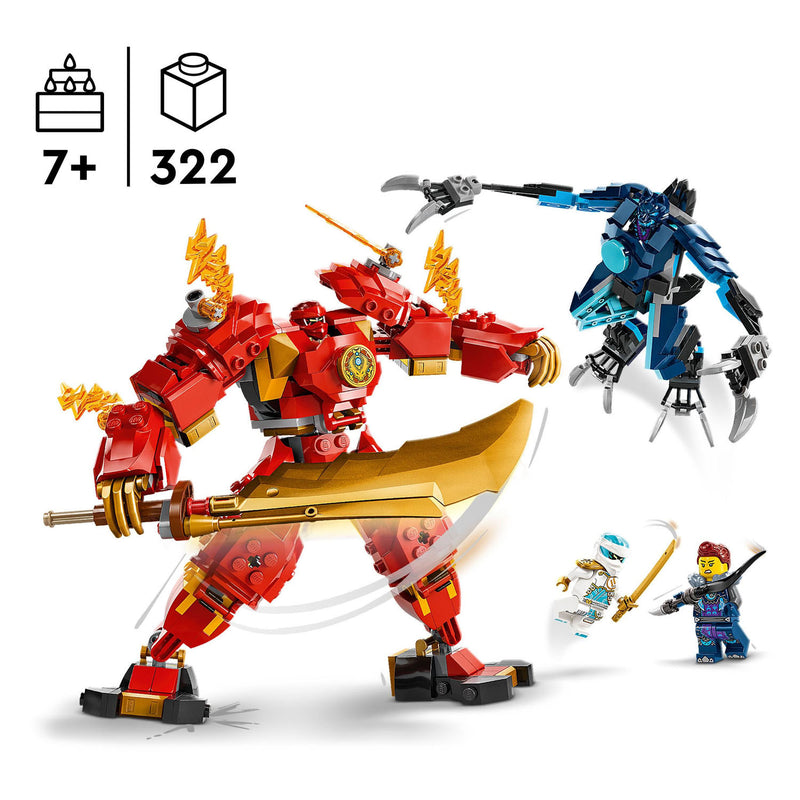 Afbeelding laden in galerijviewer, Lego ninjago 71808 kais elementaire vuurmecha
