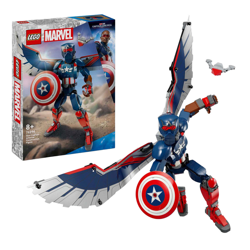 Afbeelding laden in galerijviewer, Lego marvel 76296 captain america bouwfiguur
