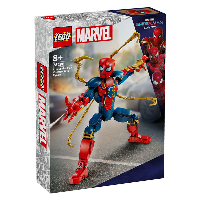 Afbeelding laden in galerijviewer, Lego super heroes 76298 iron spider-man bouwfiguur
