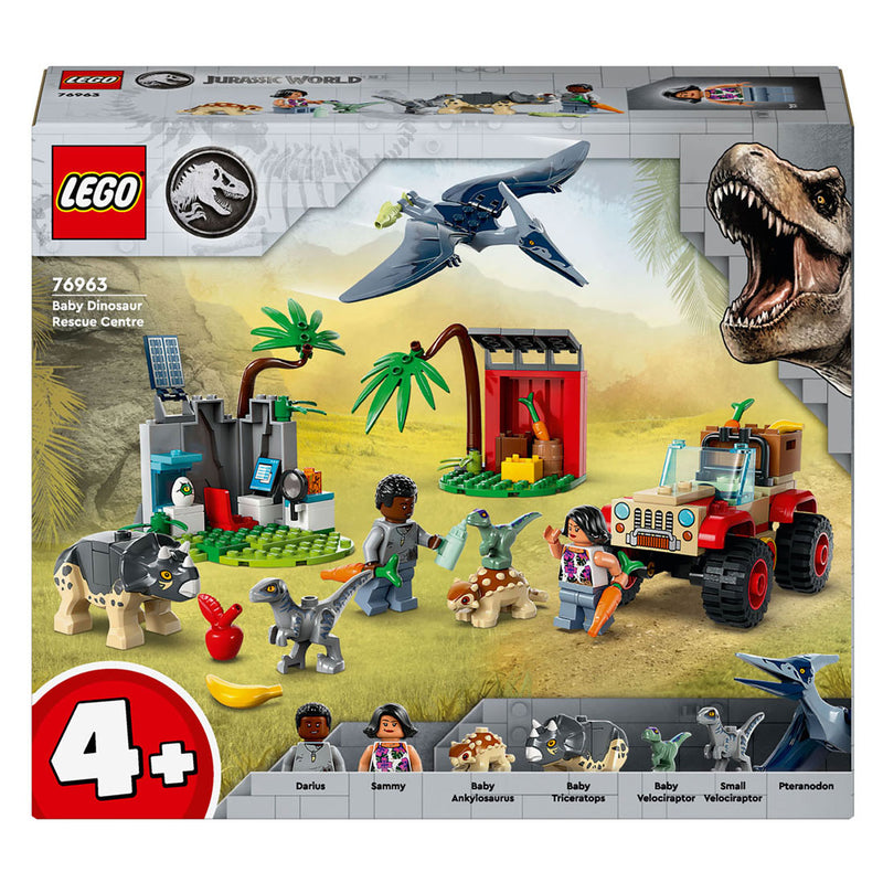 Afbeelding laden in galerijviewer, Lego LEGO Jurassic World 76963 Reddingscentrum Voor Babydinosaurussen
