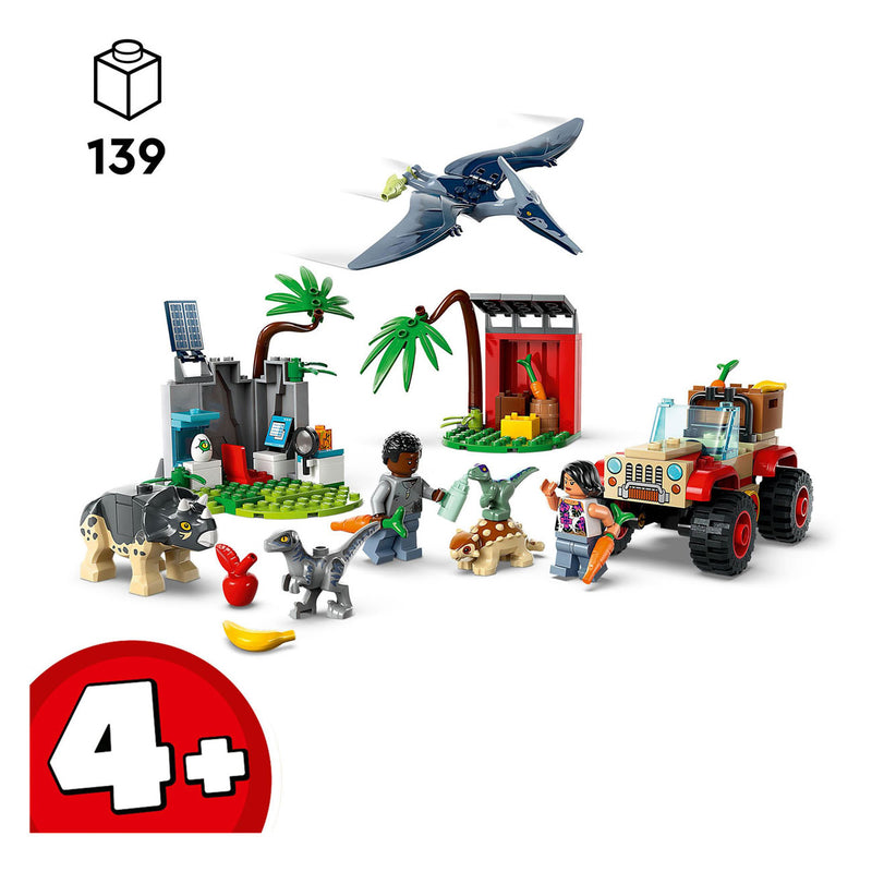 Afbeelding laden in galerijviewer, Lego LEGO Jurassic World 76963 Reddingscentrum Voor Babydinosaurussen
