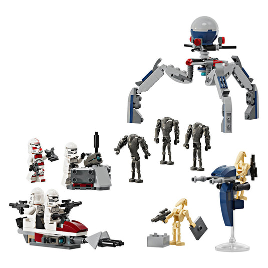 Lego star wars clone trooper™ battle droid™ battle pack - 75372