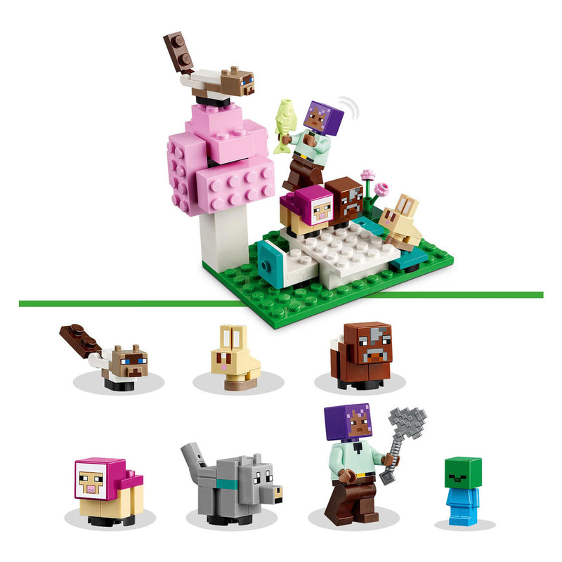 Afbeelding laden in galerijviewer, Lego LEGO Minecraft 21253 De Dierenopvang
