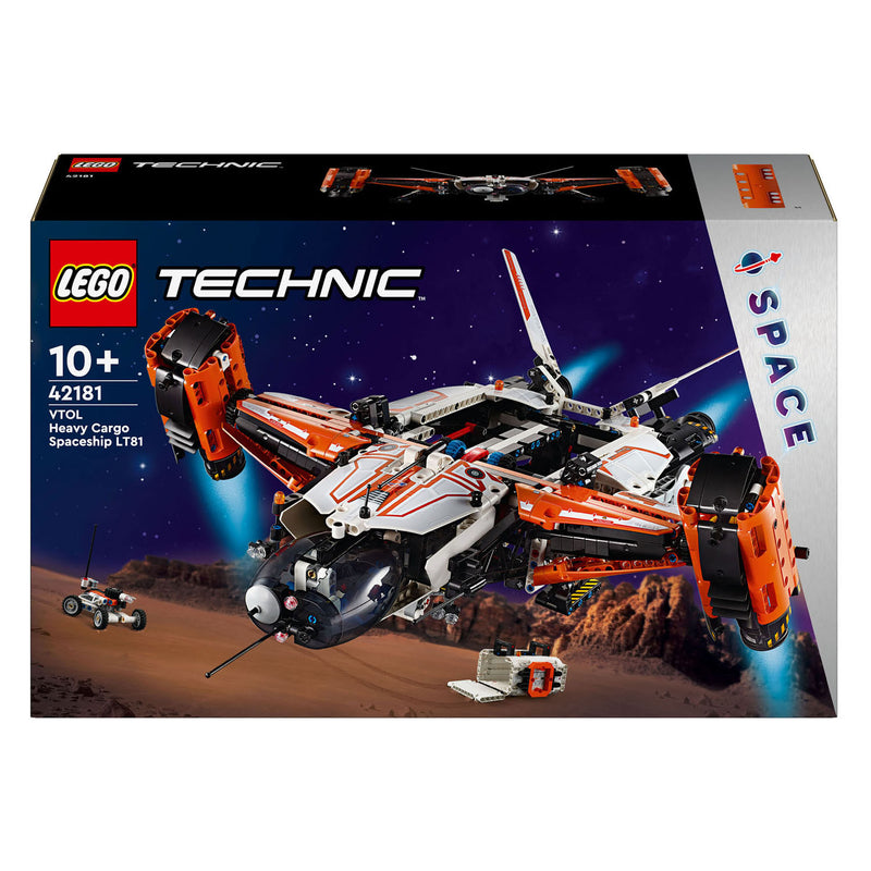 Afbeelding laden in galerijviewer, Lego technic 42181 vtol vrachtruimteschip lt81
