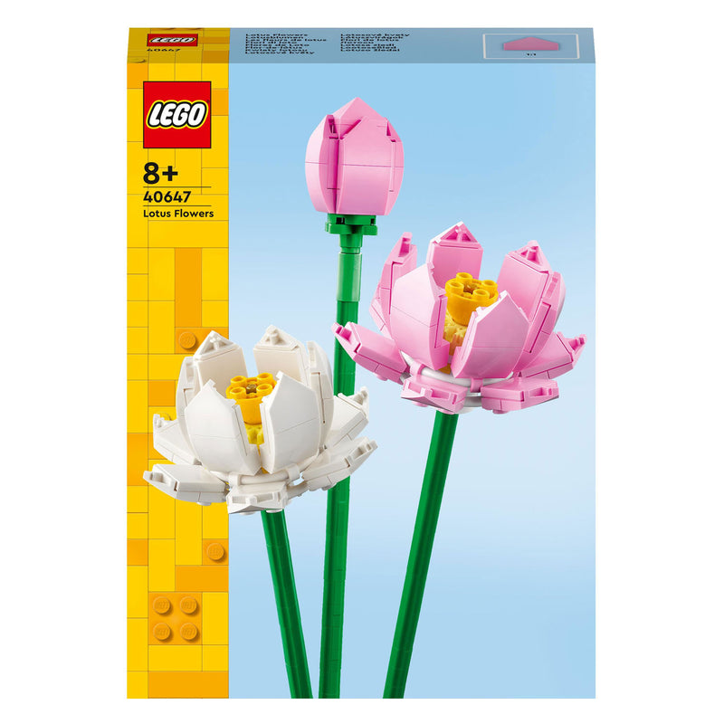 Afbeelding laden in galerijviewer, Lego iconic lotusbloemen - botanical collection - 40647
