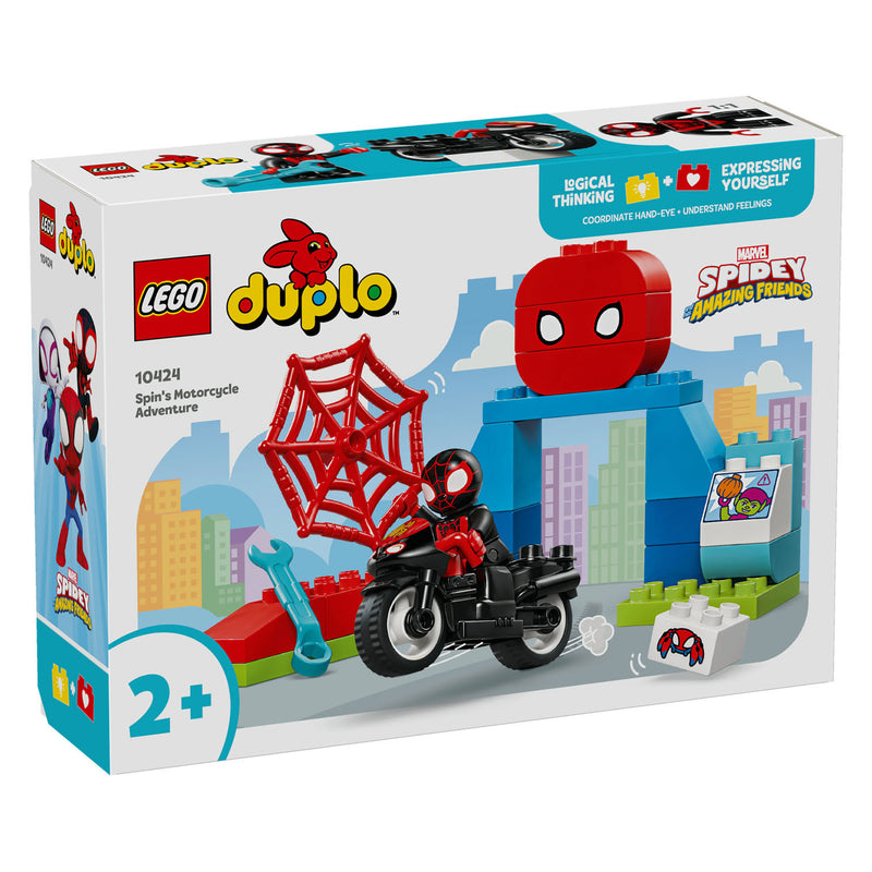 Afbeelding laden in galerijviewer, Lego duplo 10424 de motoravonturen van spin
