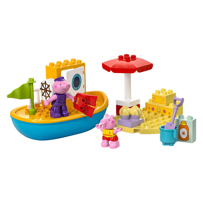 Afbeelding laden in galerijviewer, Lego duplo 10432 peppa big bootreis
