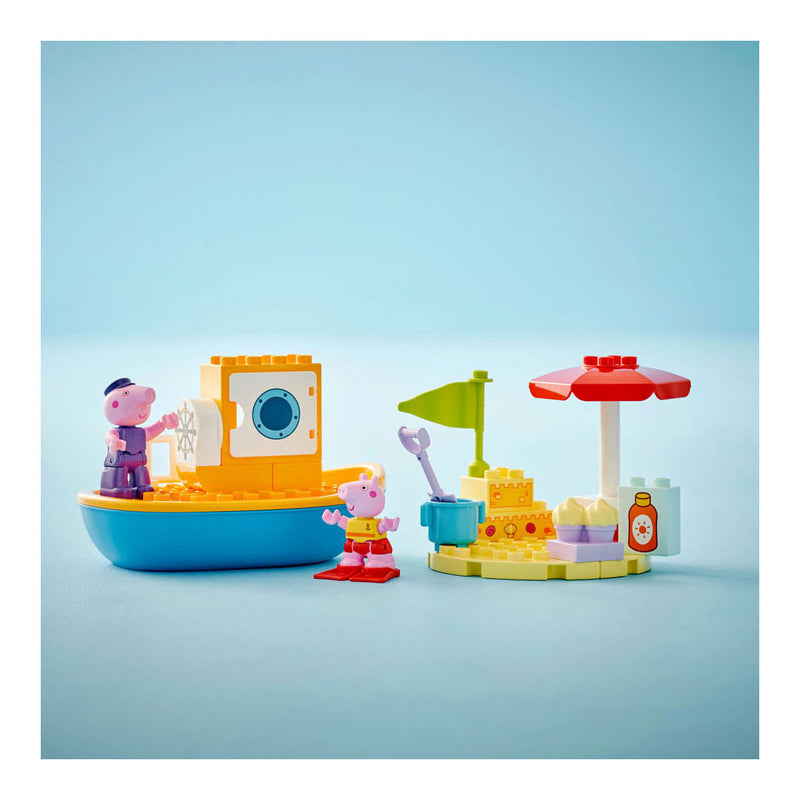 Afbeelding laden in galerijviewer, Lego duplo 10432 peppa big bootreis
