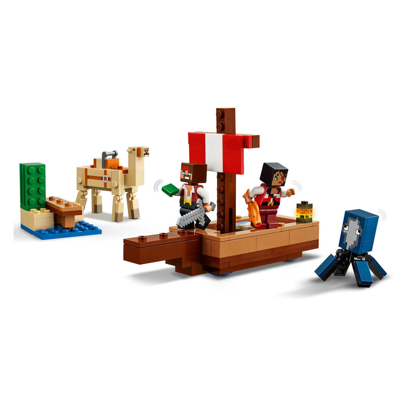 Afbeelding laden in galerijviewer, Lego minecraft 21259 de piratenschipreis
