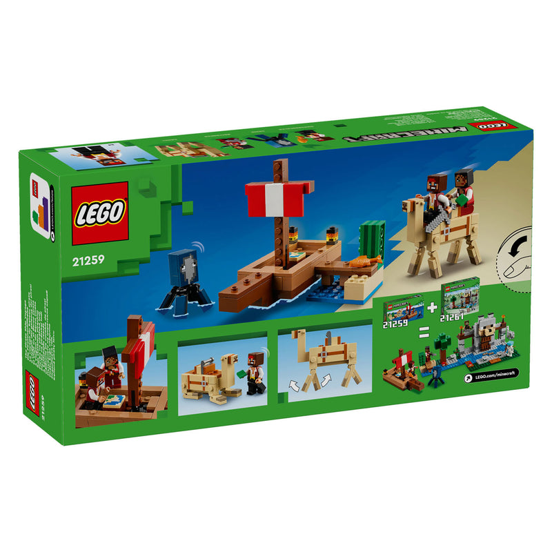 Afbeelding laden in galerijviewer, Lego minecraft 21259 de piratenschipreis
