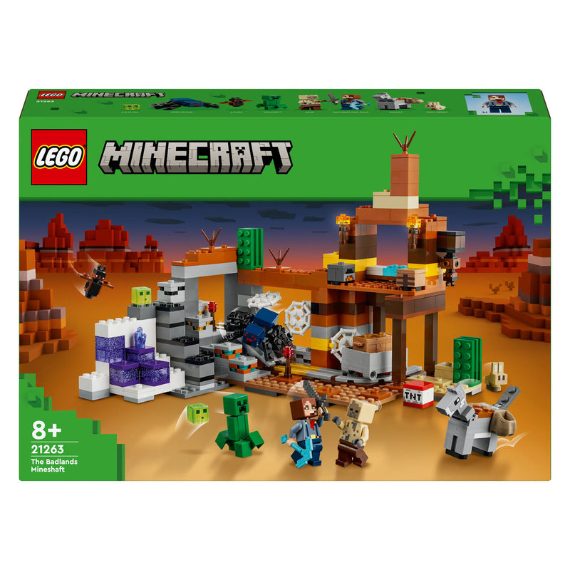 Afbeelding laden in galerijviewer, Lego 21263 minecraft de woestenijmijnschacht
