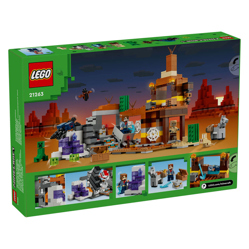 Afbeelding laden in galerijviewer, Lego 21263 minecraft de woestenijmijnschacht
