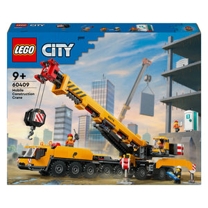Lego city 60409 gele mobiele bouwkraan