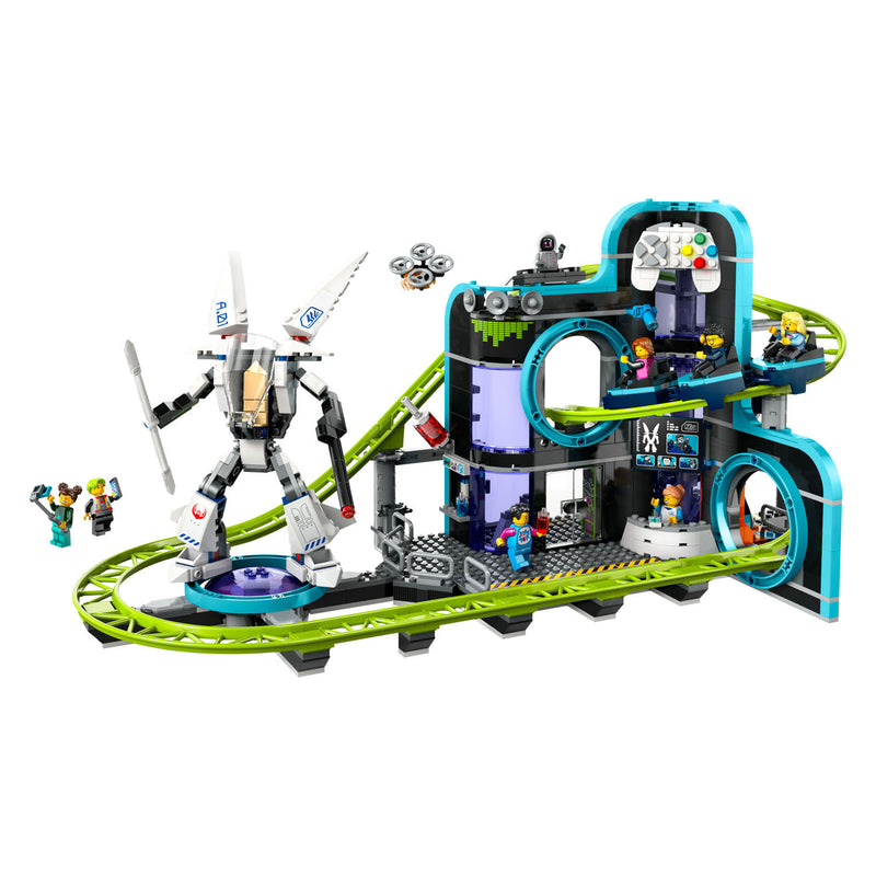 Afbeelding laden in galerijviewer, Lego city 60421 achtbaan in robotwereld
