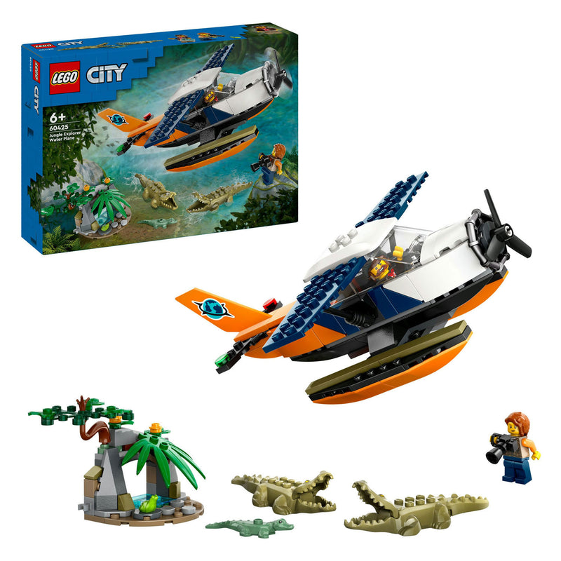 Afbeelding laden in galerijviewer, Lego LEGO City 60425 Jungleonderzoekers: Watervliegtuig
