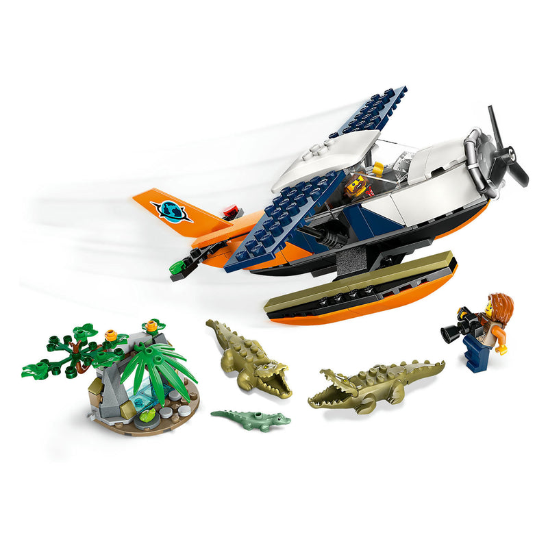 Afbeelding laden in galerijviewer, Lego LEGO City 60425 Jungleonderzoekers: Watervliegtuig
