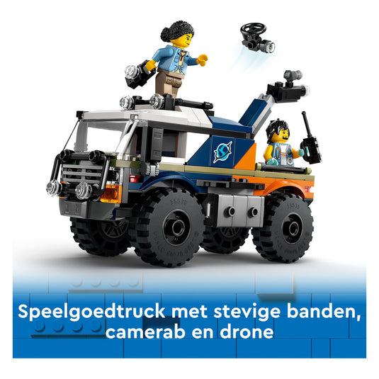 Lego city 60426 jungleonderzoekers: offroad truck