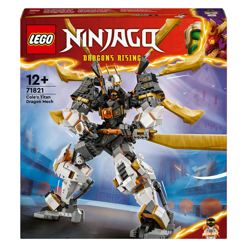 Afbeelding laden in galerijviewer, Lego ninjago 71821 cole's reusachtige drakenmecha

