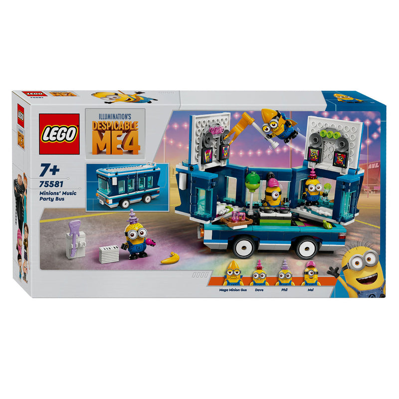 Afbeelding laden in galerijviewer, Lego despicable me 75581 muzikale feestbus van de minions
