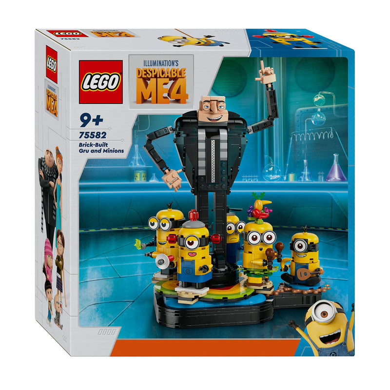 Afbeelding laden in galerijviewer, Lego despicable me 75582 bouwbare gru en minions
