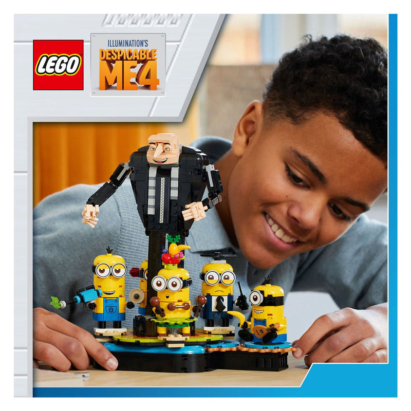 Afbeelding laden in galerijviewer, Lego despicable me 75582 bouwbare gru en minions
