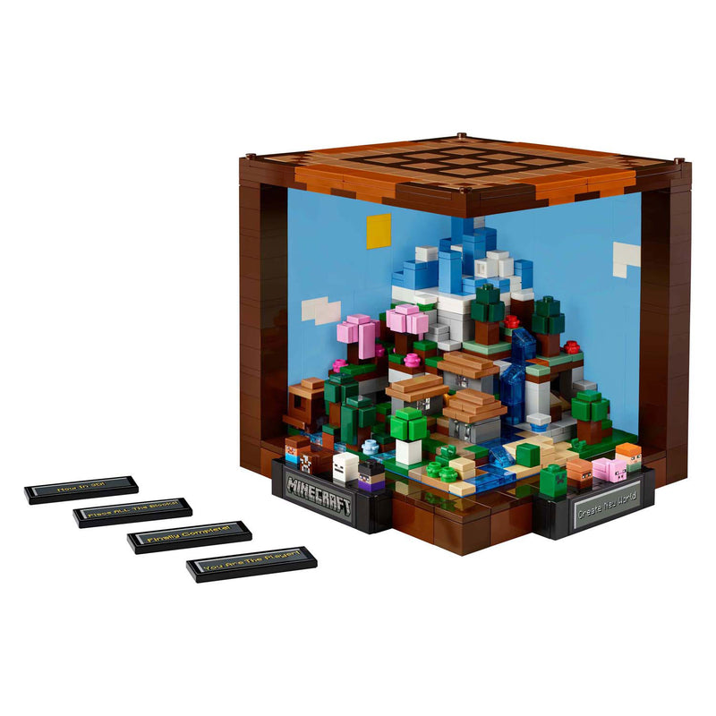 Afbeelding laden in galerijviewer, Lego minecraft 21265 de werkbank
