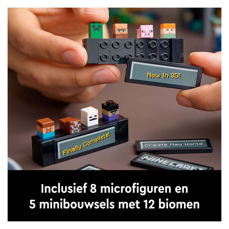 Afbeelding laden in galerijviewer, Lego minecraft 21265 de werkbank
