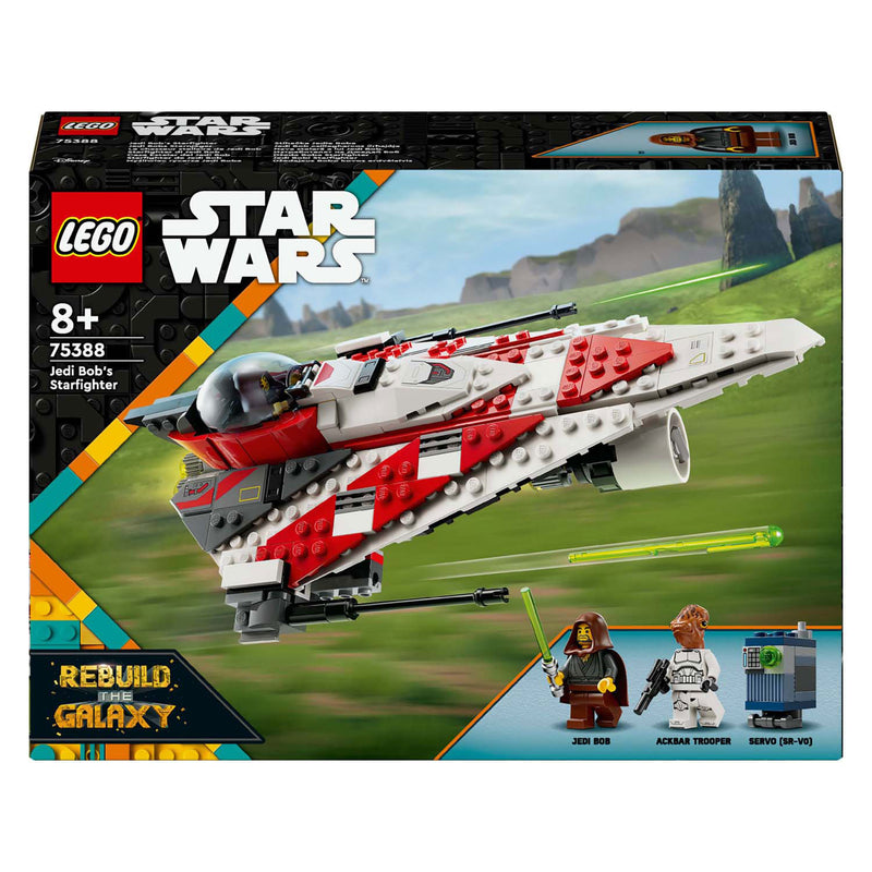 Afbeelding laden in galerijviewer, Lego star wars - jedi bobs starfighter constructiespeelgoed (75388)
