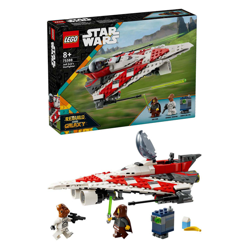 Afbeelding laden in galerijviewer, Lego star wars - jedi bobs starfighter constructiespeelgoed (75388)
