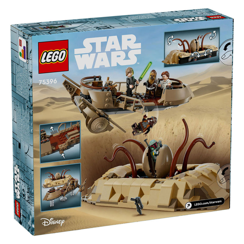 Afbeelding laden in galerijviewer, Lego star wars 75396 desert skiff en sarlacc-kuil
